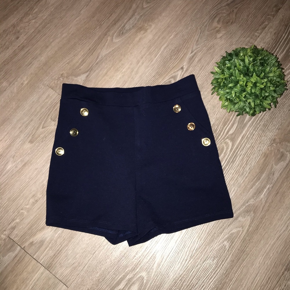 Blue Sailor Shorts